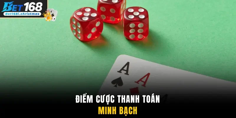 Điểm cược thanh toán minh bạch